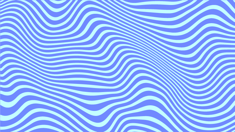 áramló kék hullámok vinil szőnyeg geometriai - TenStickers