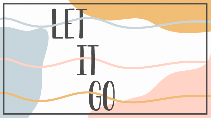 Engedd el vinil szőnyeg mondatokkal ellátott vinilszőnyegek - TenStickers