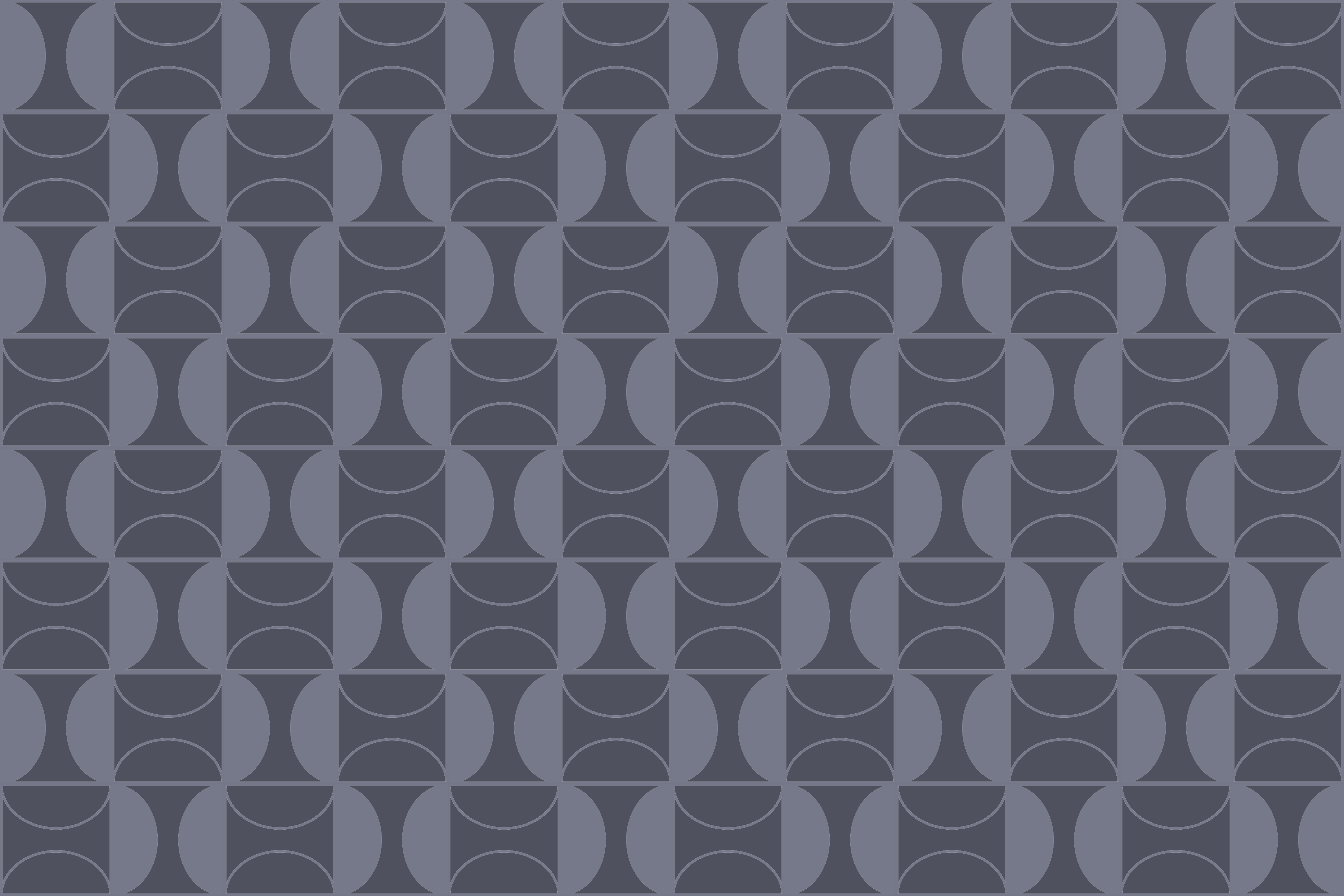 Kör alakú mintás stílus vinil szőnyeg geometriai - TenStickers