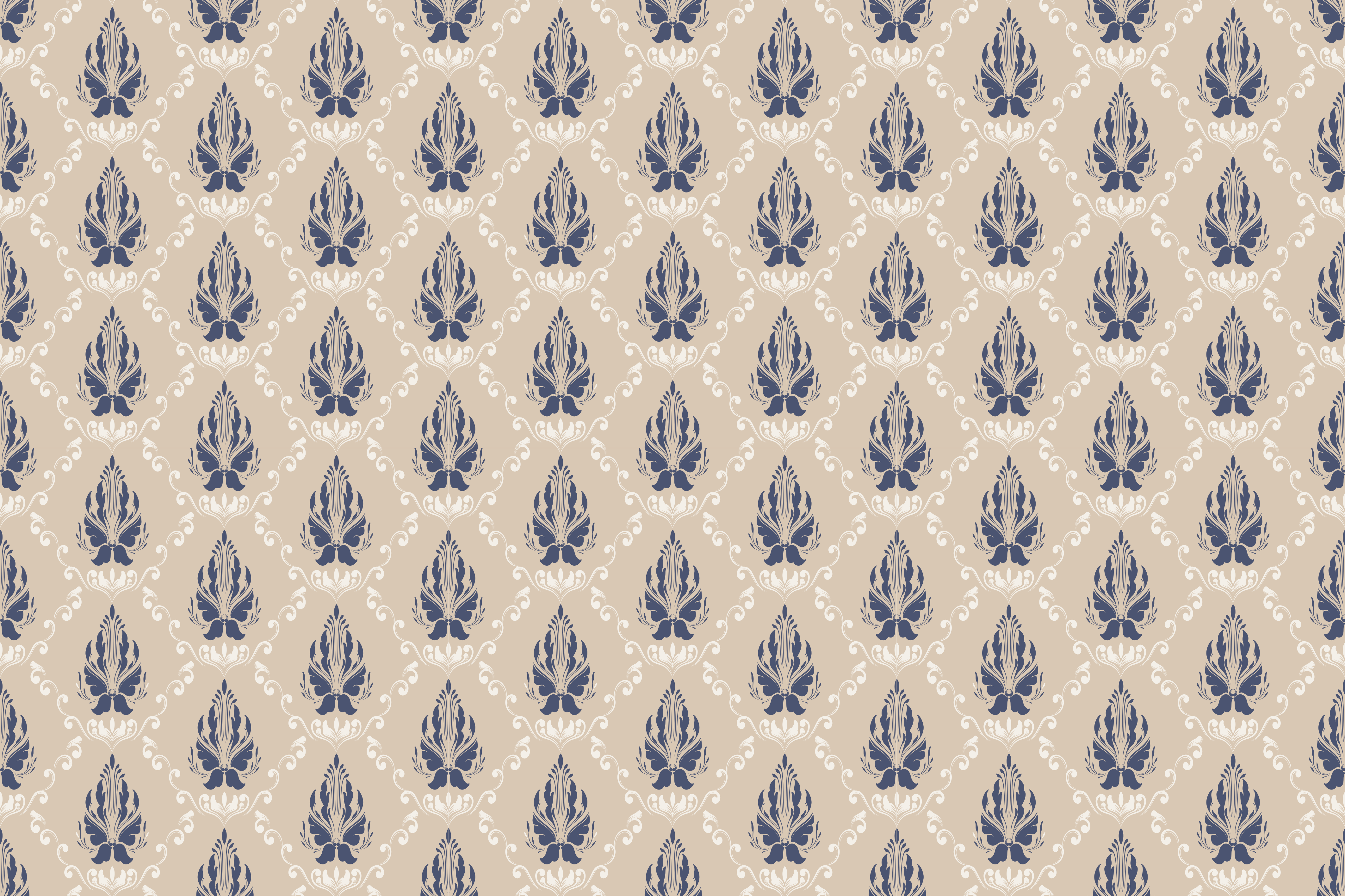 Finom virágmotívumok Vinil szőnyeg nappali - TenStickers