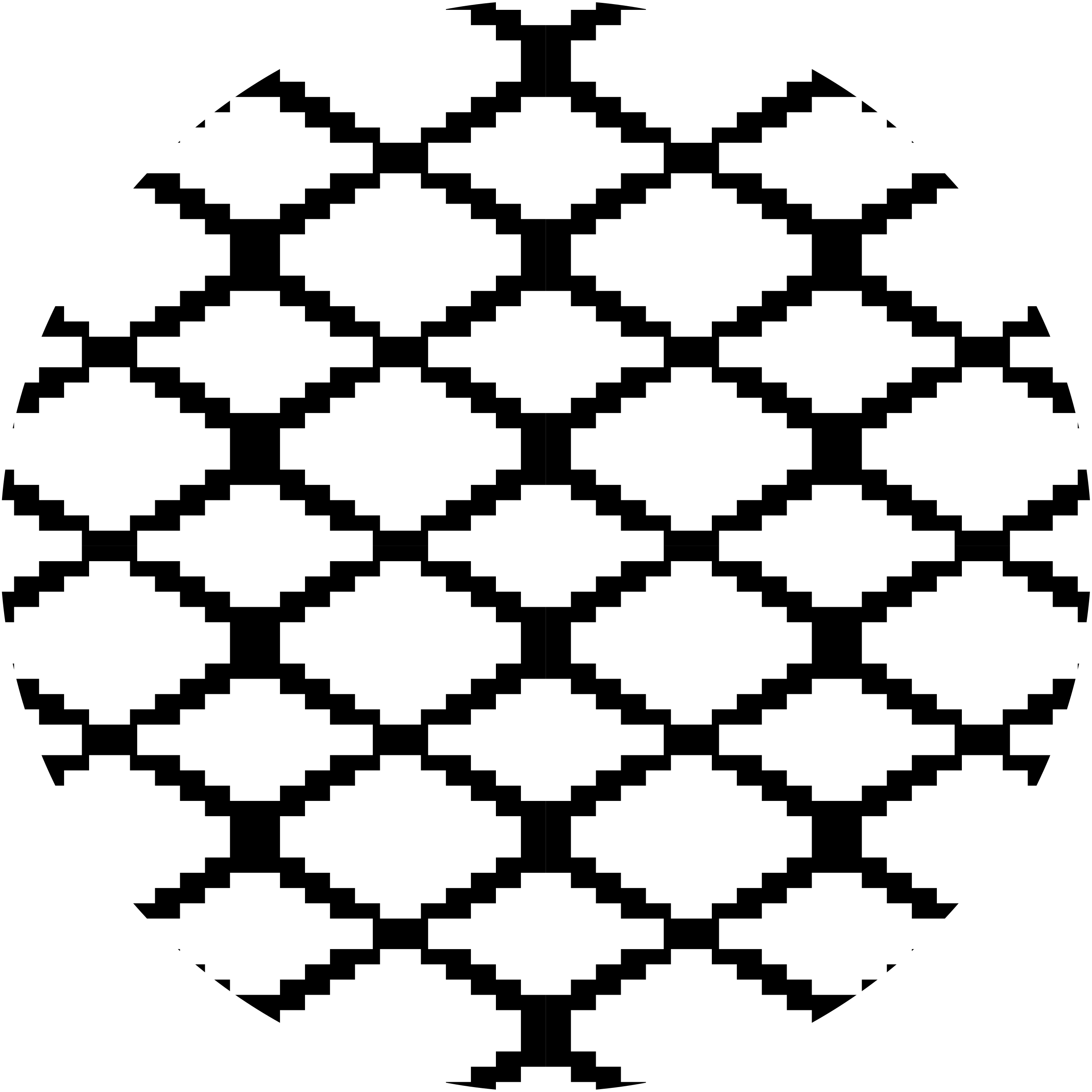 Modern fekete-fehér vinil szőnyeg geometriai - TenStickers