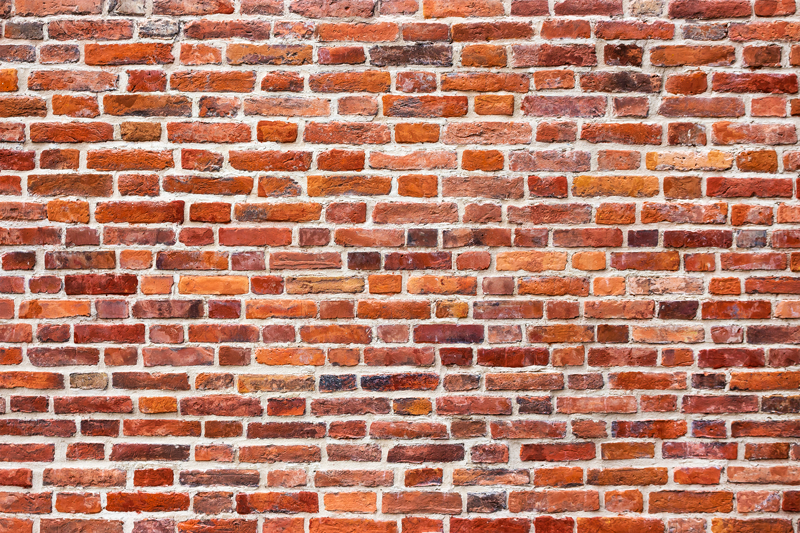 Rusztikus piros megjelenés vinil szőnyeg kőhatás - TenStickers