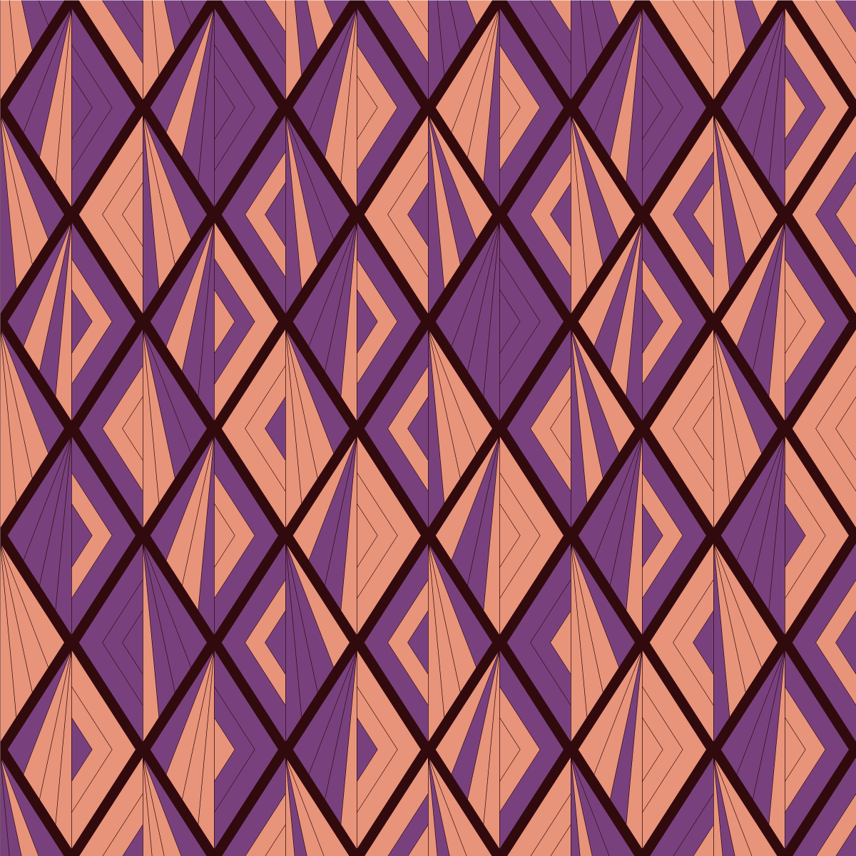 Geometrikus minta harmónia vinil szőnyeg geometriai - TenStickers