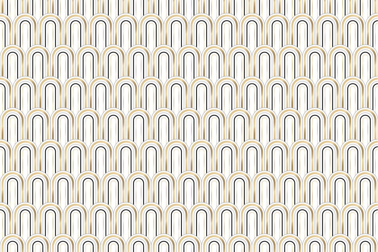 ív minta tervezés vinil szőnyeg geometriai - TenStickers