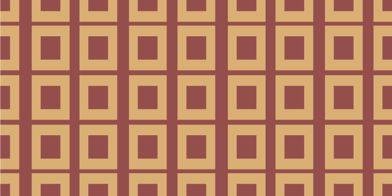 vinil szőnyeg geometriai geometriai négyzetek - TenStickers