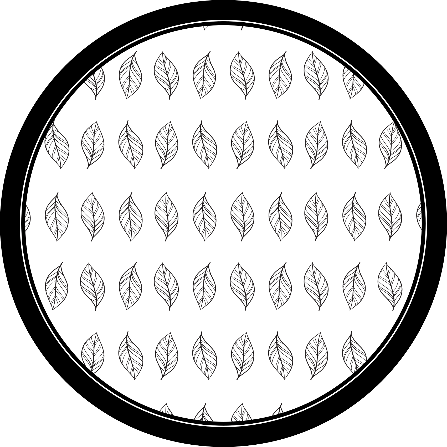 vinil szőnyeg virágok és növények botanikai vázlat - TenStickers