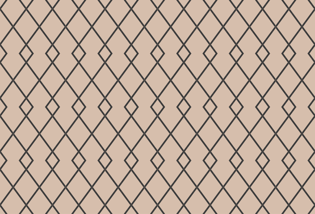 Geometrikus bézs gyémánt mintás geometrikus szőnyegek - TenStickers