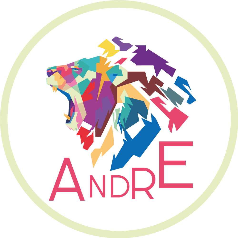 Színes oroszlán személyre szabása Vinil szőnyeg nevekkel - TenStickers