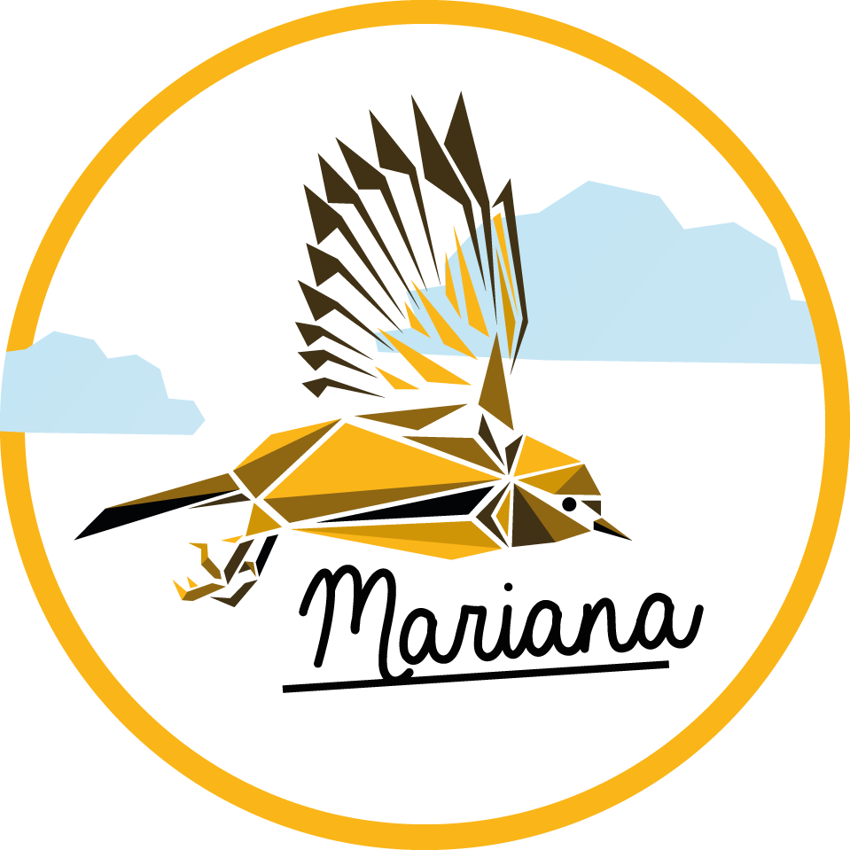 Személyre szabott madár Vinil szőnyeg nevekkel - TenStickers