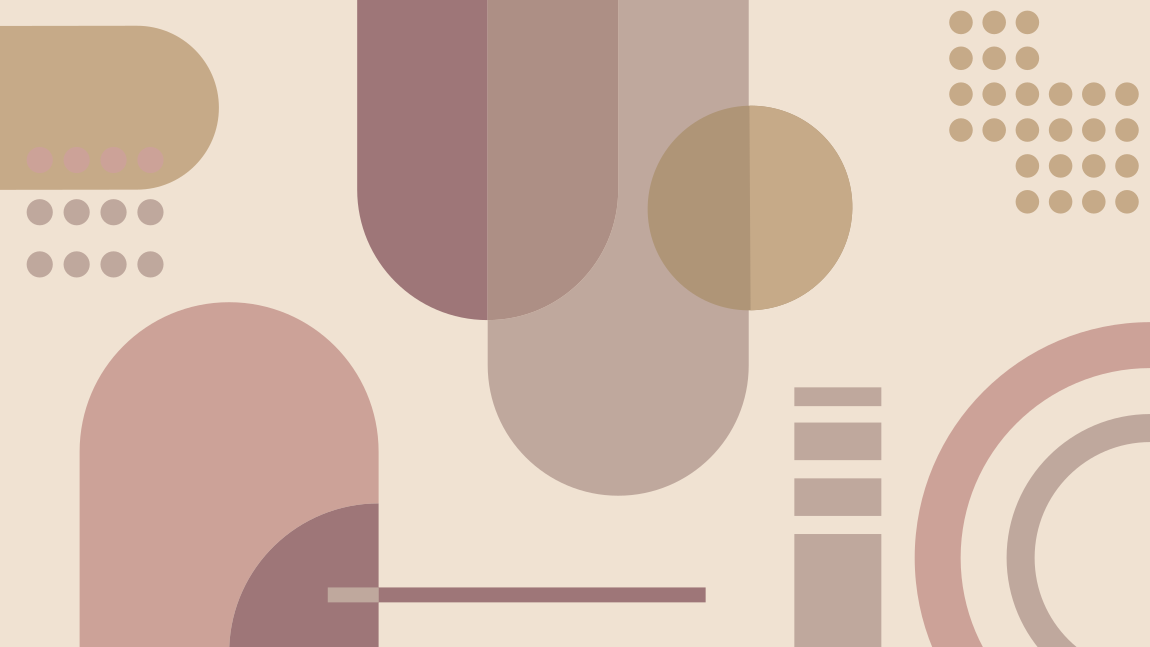 Geometriai formák harmóniája vinil szőnyeg geometriai - TenStickers