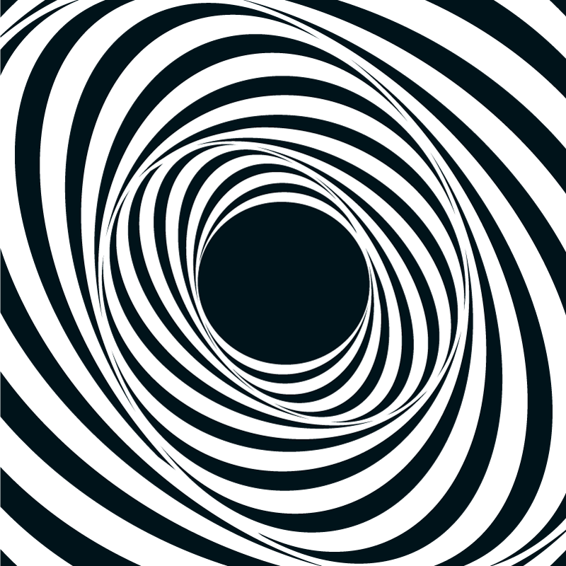 Geometrikus eső négyzet alakú modern szőnyeg - TenStickers