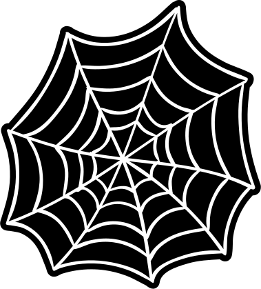 Pókháló szőnyeg tini vinil szőnyeg - TenStickers