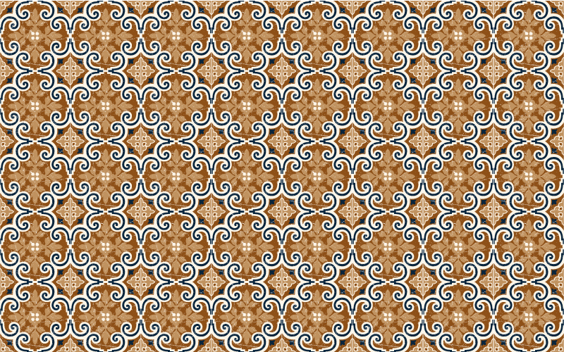 Cement stílusú csempe vinil szőnyeg - TenStickers