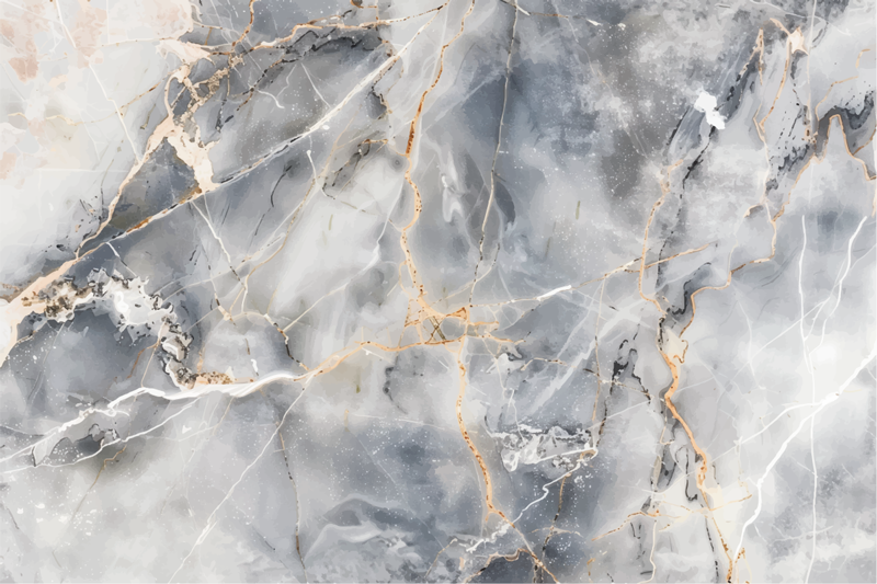 Kékesszürke árnyalat Márvány vinil szőnyeg - TenStickers