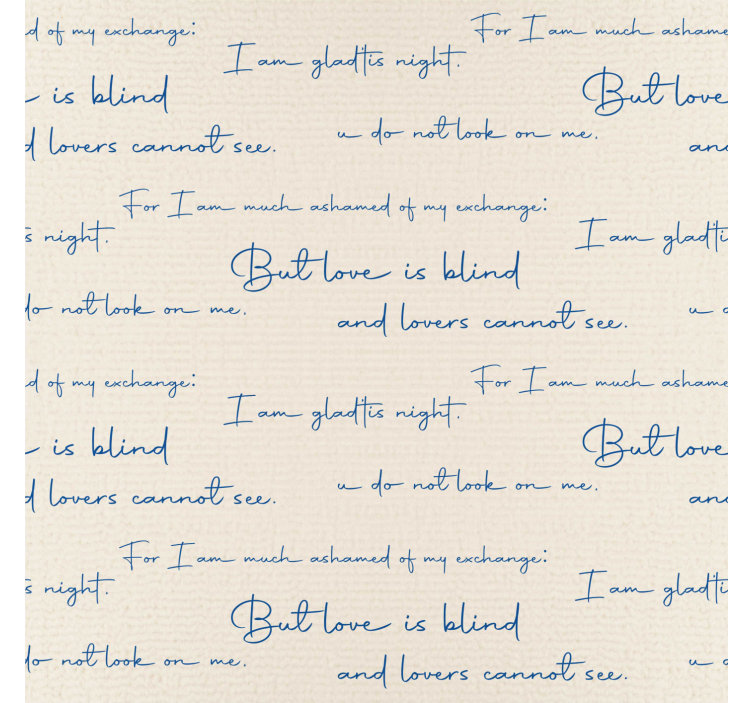 Textil diagram Tapéta felirat - TenStickers