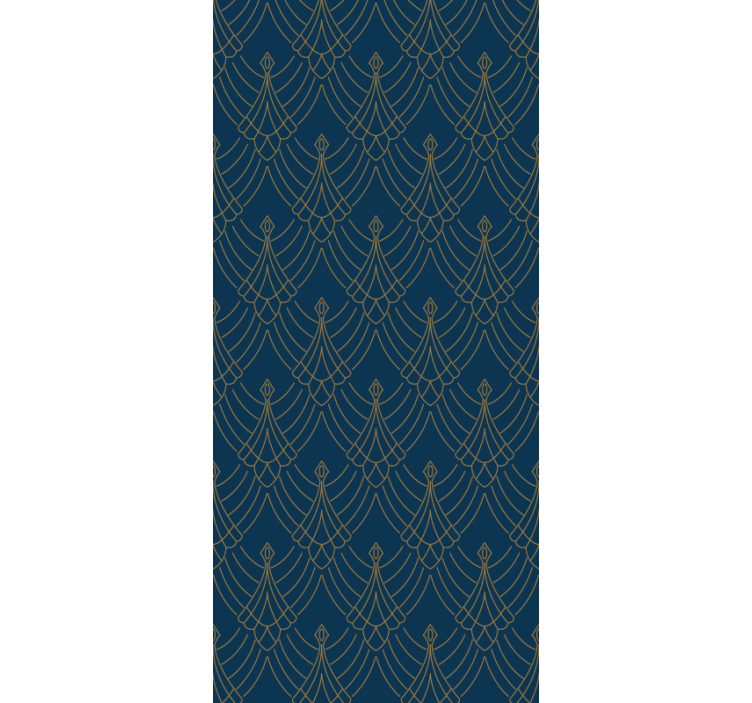 Elegáns levélkialakítás Tapéta Modern - TenStickers