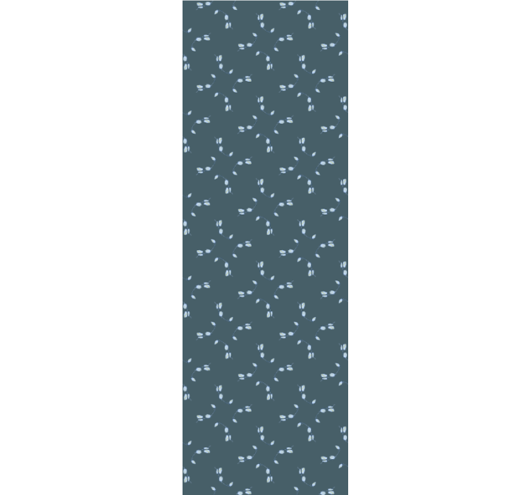 Virágmintás tervezés Tapéta Modern - TenStickers