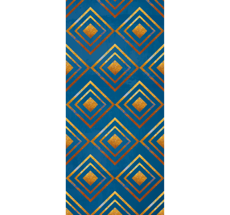 Gyémántok és vonalak Tapéta Geometriai - TenStickers