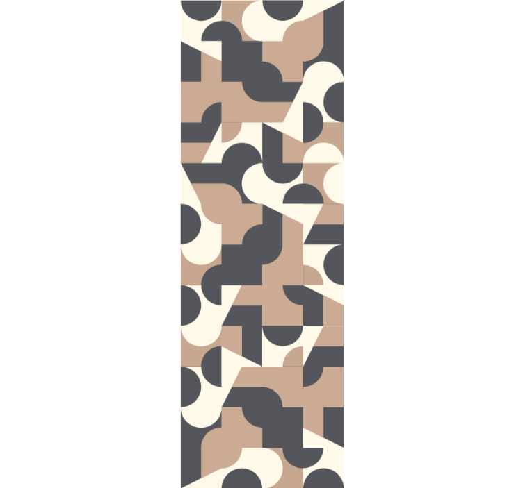 Geometriai formák megjelenítése Tapéta absztrakt - TenStickers