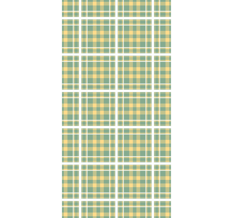 Ellenőrzött textil ihletet Egyedi textúra tapéta - TenStickers