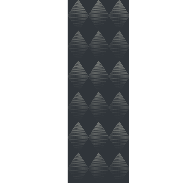 Elegáns gyémánt formák Tapéta háromszögek - TenStickers