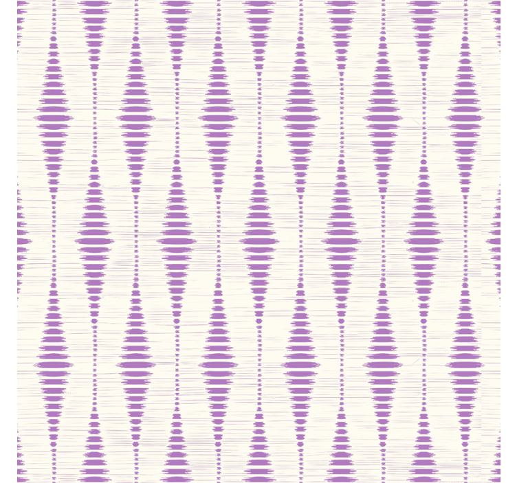 Lila rabaul ikat Geometrikus tapéta - TenStickers