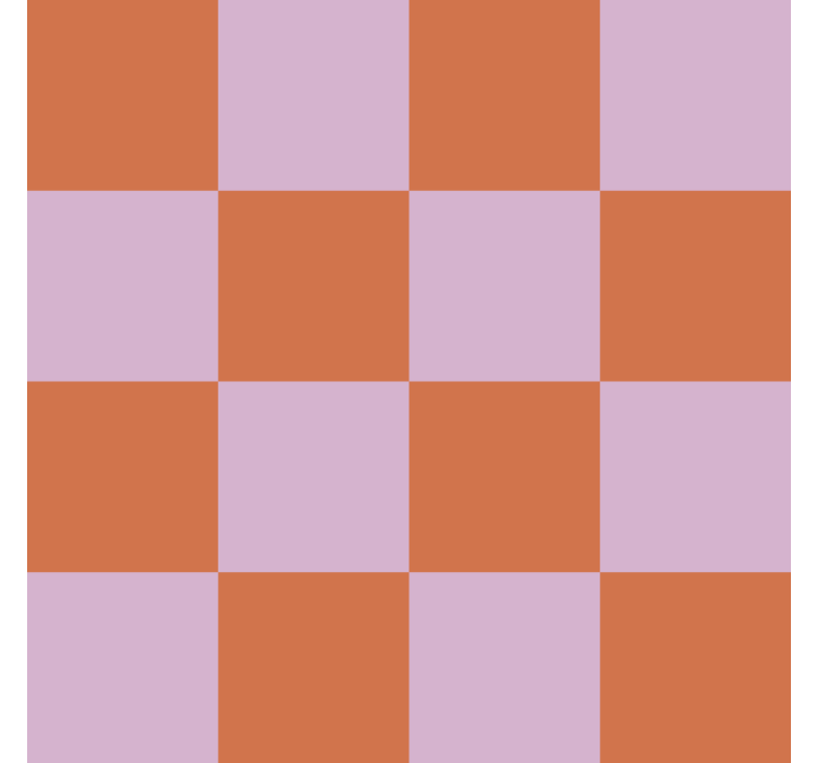 Narancssárga árnyalatú motívum Tapéta csempék - TenStickers