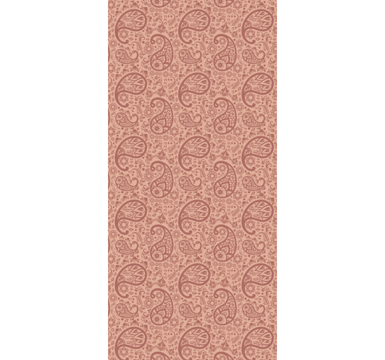 Paisley elegáns minta nappali tapéta - TenStickers