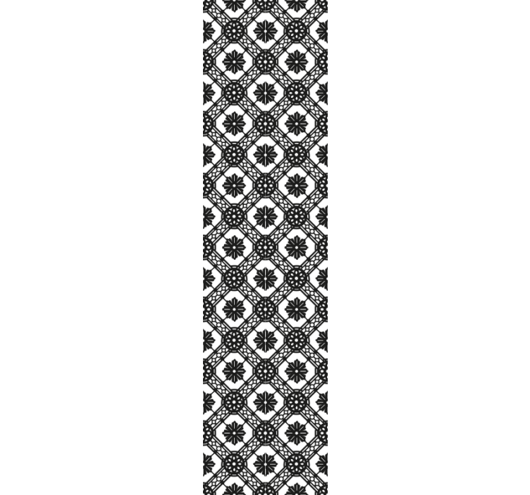 Bonyolult virágkompozíció tapéta díszítő - TenStickers