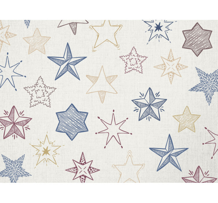 Természetes karácsonyi tapéta - TenStickers