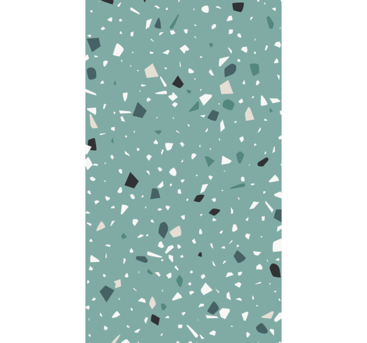 Aquamarine terrazzo egyedi textúra háttérkép - TenStickers