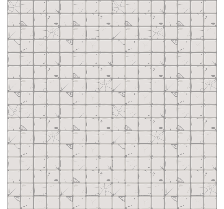 Világosszürke antik csempe tapéta csempék - TenStickers