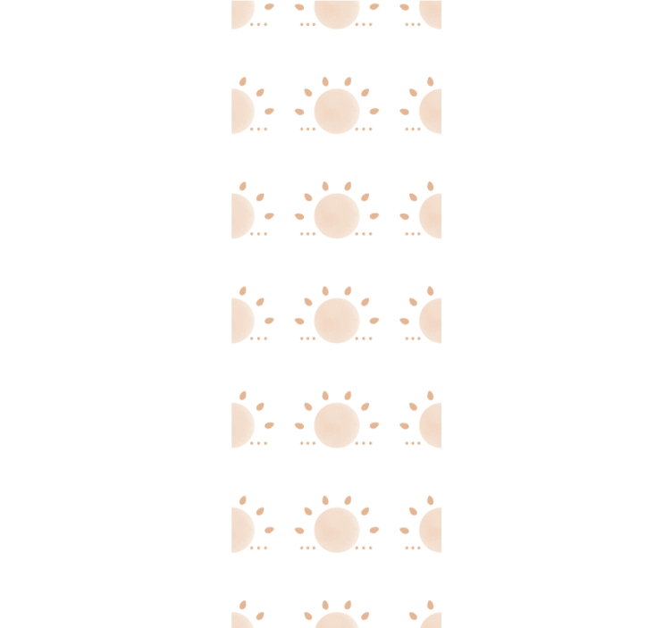 Absztrakt minimális nap tapéta Északi - TenStickers