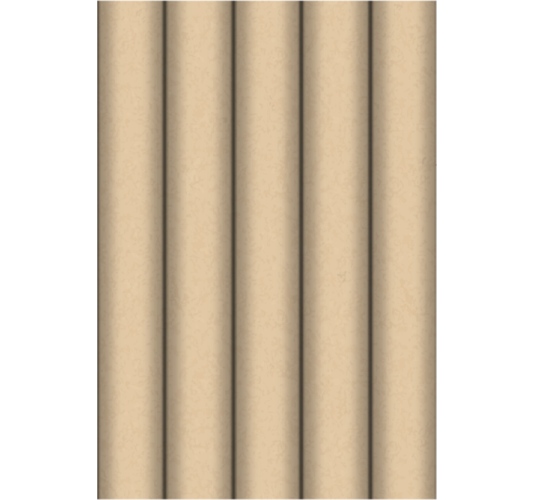 Barna cső minimalista minta nappali tapéta - TenStickers