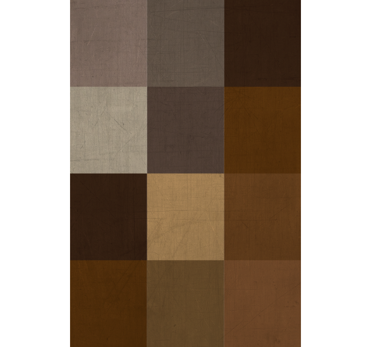 Patchwork mintás nappali tapéta - TenStickers