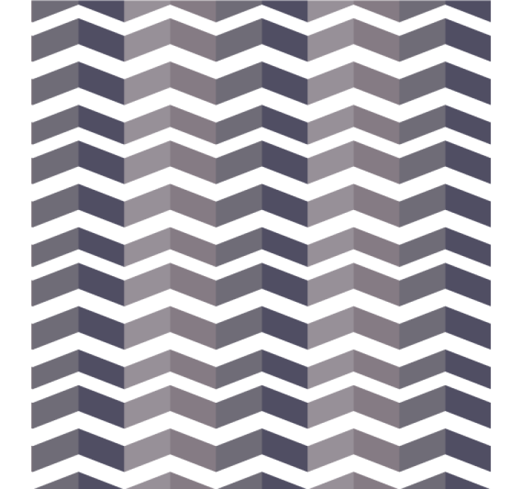 Chevron mintás nappali tapéta - TenStickers