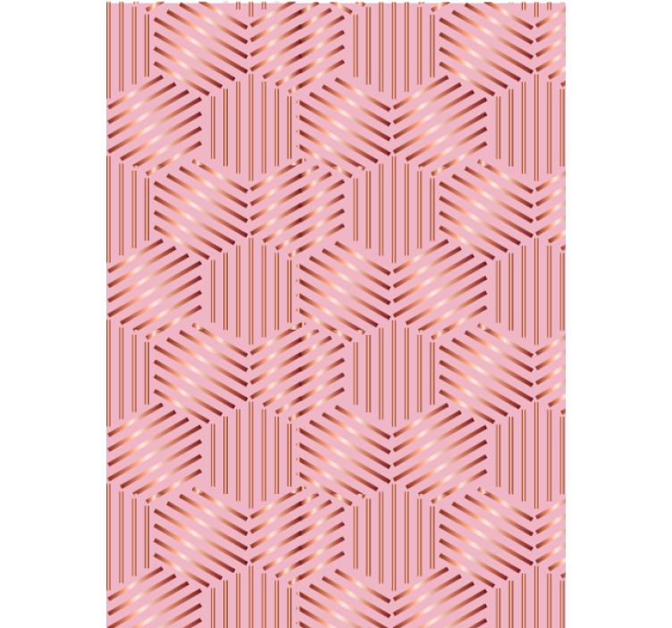 Geometrikus elrendezés nappali tapéta - TenStickers