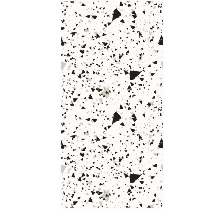 Szürke fehér és fekete terrazzo konyhai tapéta - TenStickers