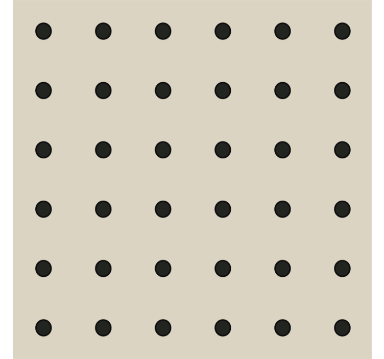 Beige pöttyös mintás konyhai tapéta - TenStickers