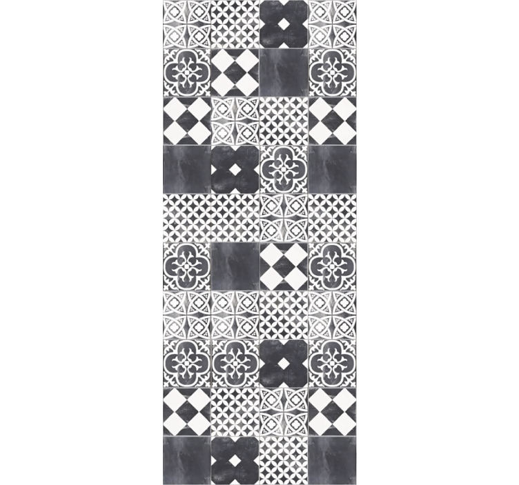 Cement "ardesia" konyhai tapéta - TenStickers