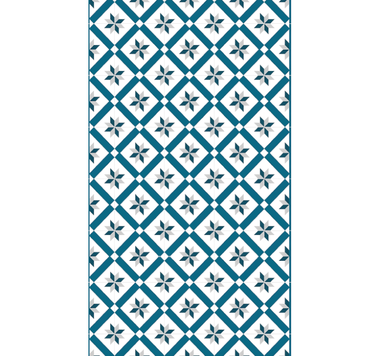 Hidraulikus kék konyhai tapéta - TenStickers