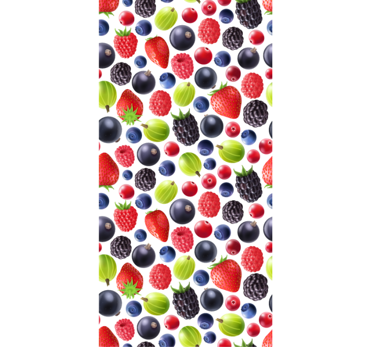 Bogyós gyűjtemény konyhai tapéta - TenStickers
