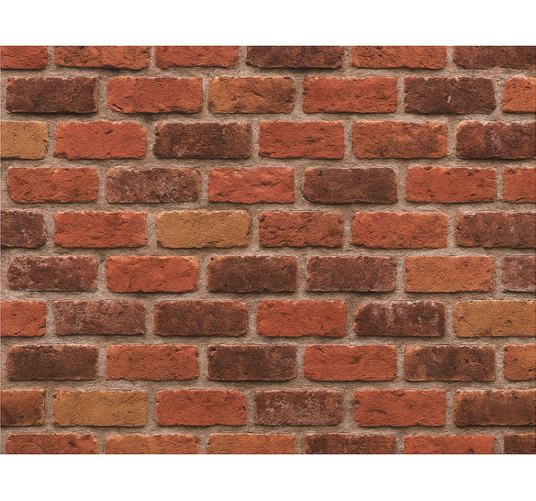 Rusztikus tégla kő fő tapéta - TenStickers