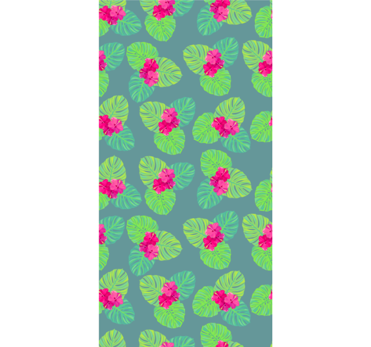 Tapéta virágdíszes - magnólia virág vízfelületen - TenStickers