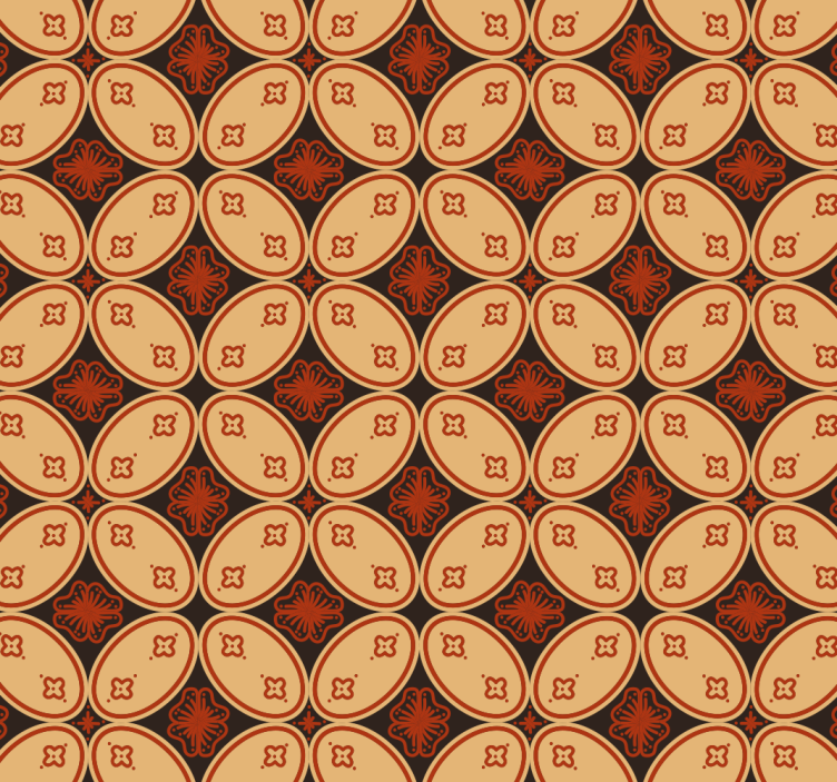 Vintage tapéta retro motívumok - TenStickers