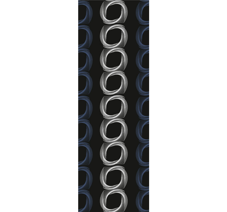 Kör minták Tapéta absztrakt - TenStickers