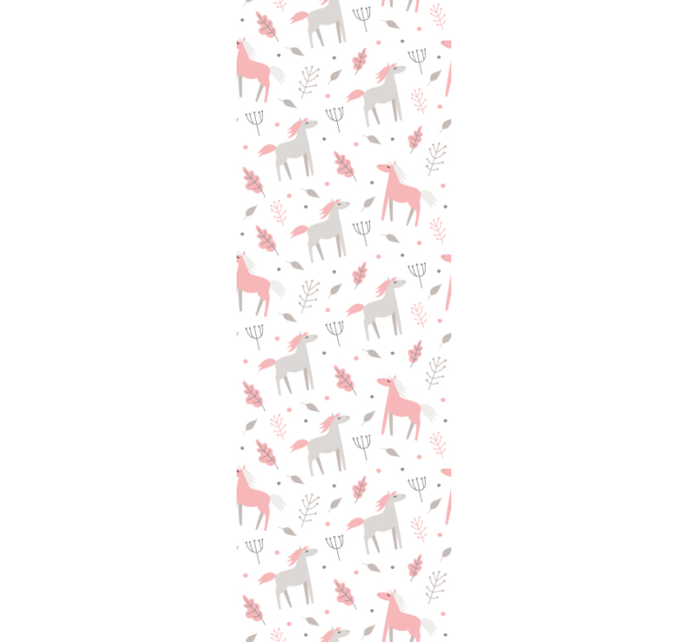 Ló fa állat tapéta - TenStickers