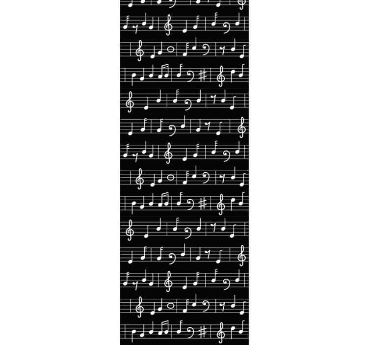 Zenei téma klasszikus tapéta - TenStickers