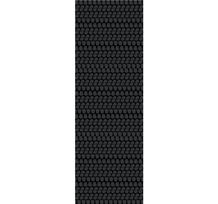 Geometriai léptékű minta Fő tapéta - TenStickers