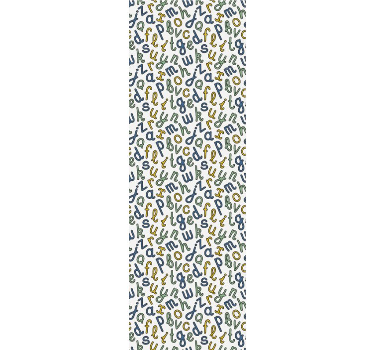 ábécé keverék Tapéta felirat - TenStickers